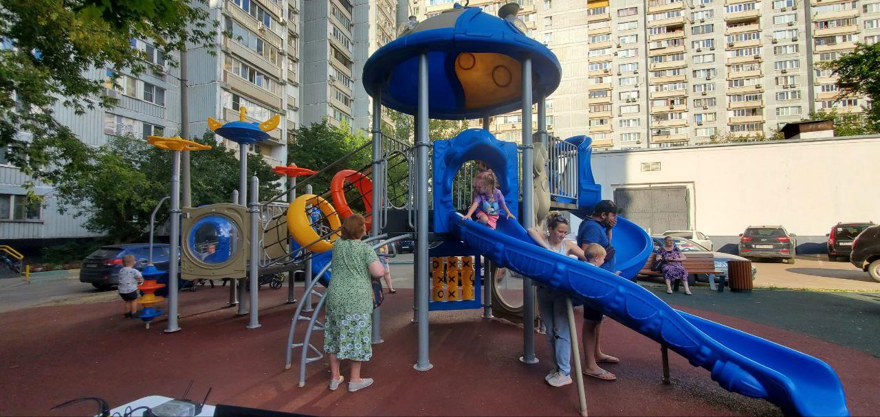 Открытие площадки ул. Яблочкова, д. 25,корп.3