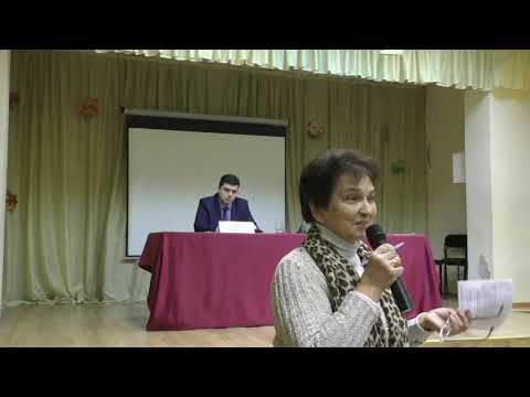 Встреча главы управы Бутырского района 21.11.2018 Акопова Е.Ю. с жителями